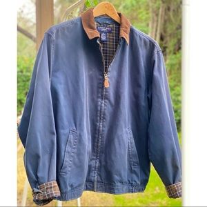 Canvas & Corduroy Collar Coat